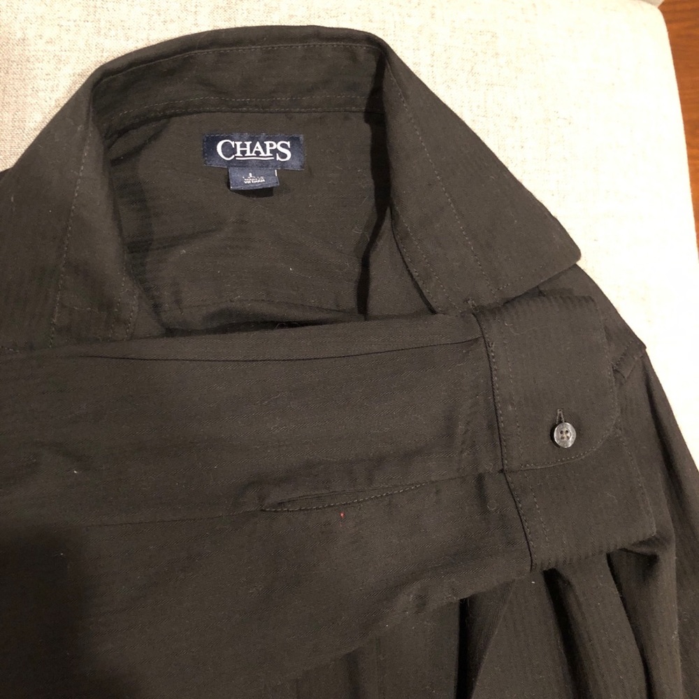 Black Button Down - Picture 4 of 4